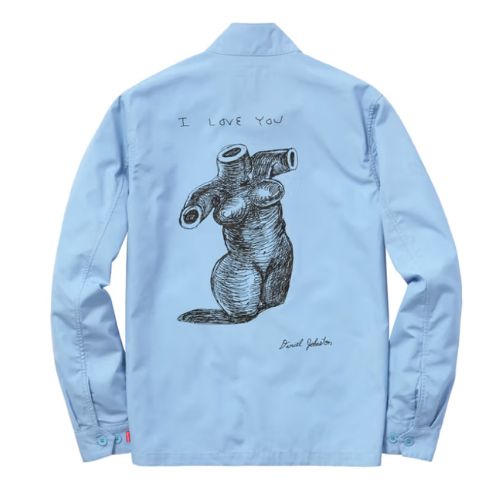 Supreme Daniel Johnson Work Jacket Blue 