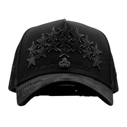 Star Hats Total Black Distric 