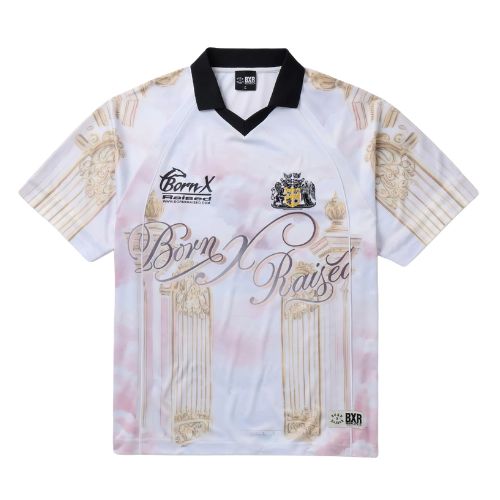 Born x Raised Heaven Soccer Jersey Lavender
