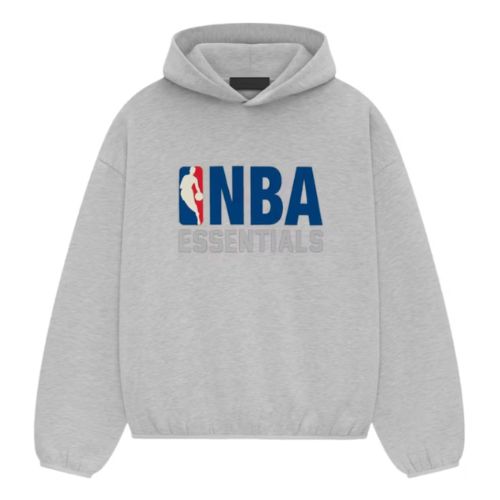Fear of God Essentials NBA Hoodie Light Heather