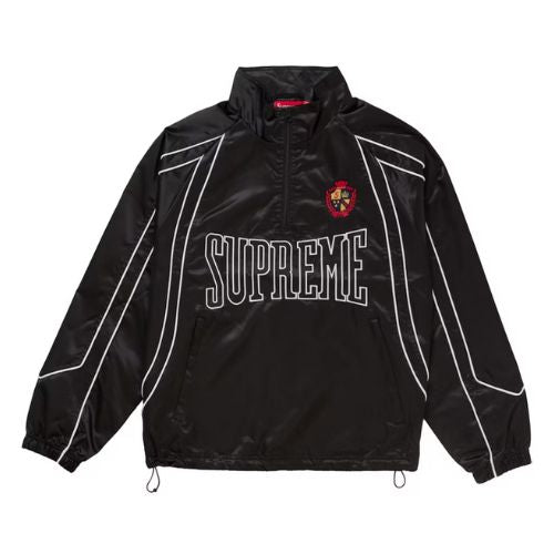 Supreme Satin Piping Pullover Black