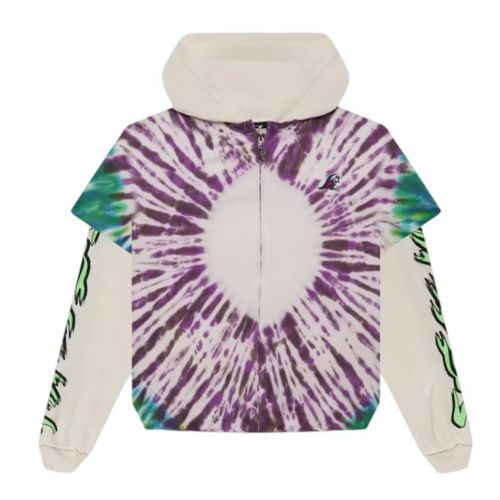Hellstar Tye-Dye Zip-Up Multi