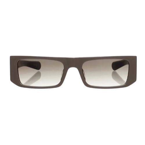 Sp5der x Flatlist Eyewear "Slug" Sunglasses Silver Mink