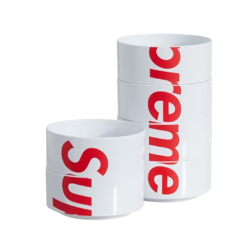 Supreme Heller Bowls Set of 6 White