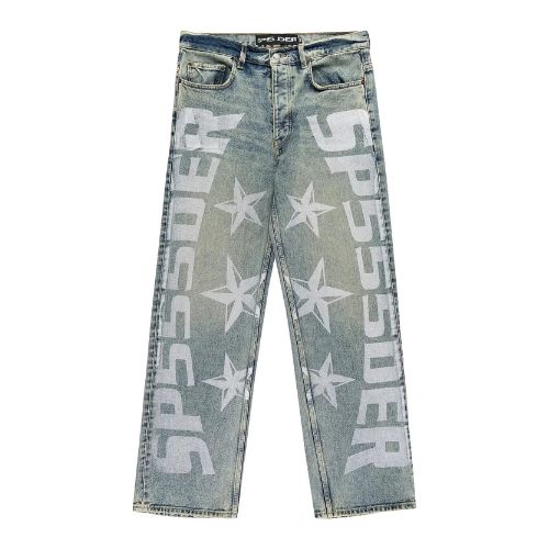 Sp5der Blue Sp555der 5 PKT Jean