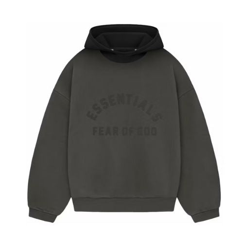 Fear Of God Essentials Nylon Fleece Hoodie Ink/Jet Black