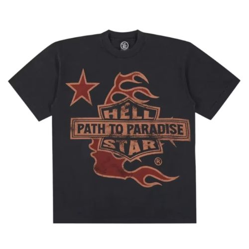 Hellstar Biker Tour Short Sleeve T-shirt Black