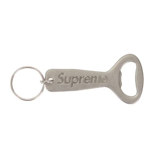 Supreme Silver Bottle Opener Keychain