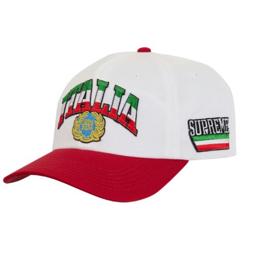 Supreme Italian 6 Panel White