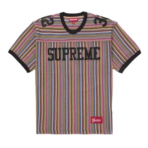 Supreme Open Knit Football Top Multicolor