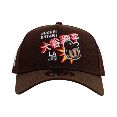 New Era LA Dodgers Shohei Ohtani Snapback Brown 