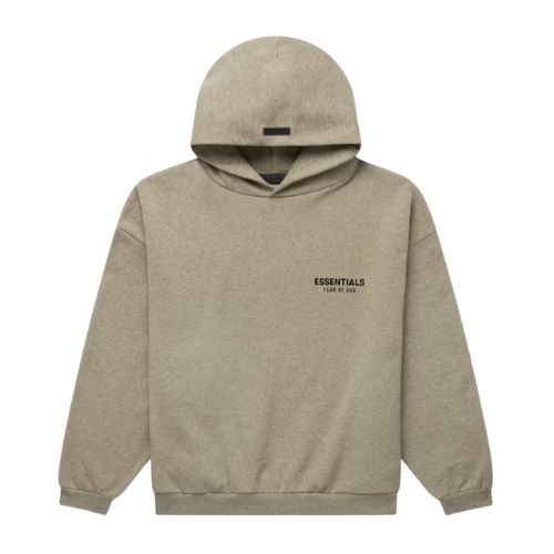 Fear of God Essentials Fleece Hoodie (FW24) Heather Gray