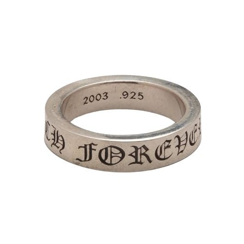 Chrome Hearts Silver Forever Ring