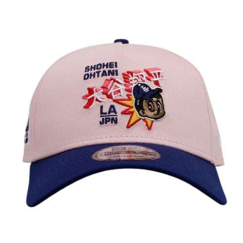 New Era LA Dodgers Shohei Ohtani Snapback Pink/Blue
