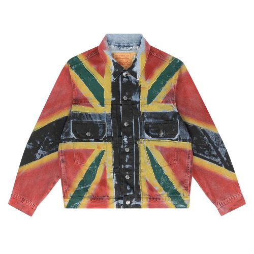 Denim Tears x Levi's Jacket Union Black Type 2 Jacket Light