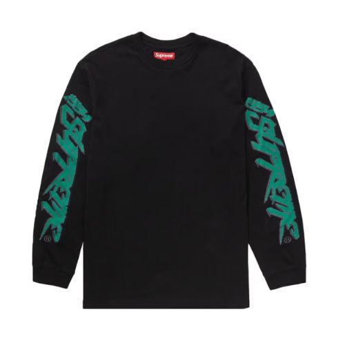 Supreme Racing Intarsia L/S Top Black