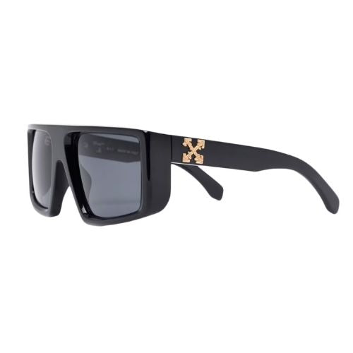 Off-White Alps Oversize Sunglasses Black/Black Tint