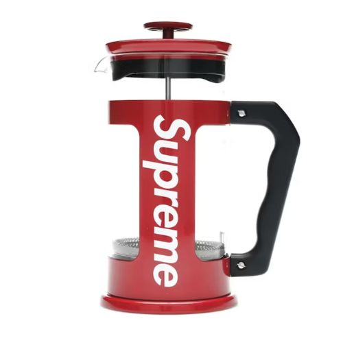 Supreme Bialetti 8-Cup French Press Red