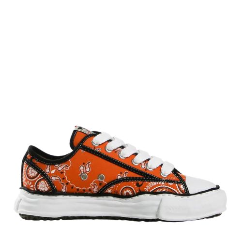 Maison Mihara Yauhiro Bandana Printed Canvas Orange 