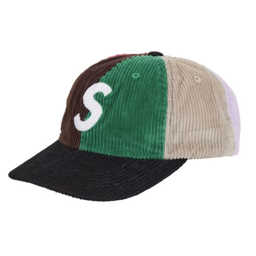 Supreme Corduroy S Logo Panel Multicolor
