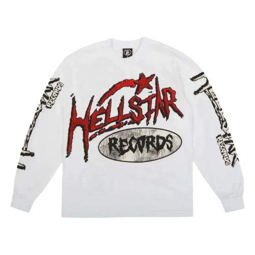 Hellstar Records Long Sleeve White