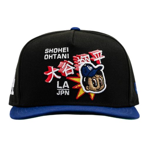 New Era LA Dodgers Shohei Ohtani Snapback Black/Blue