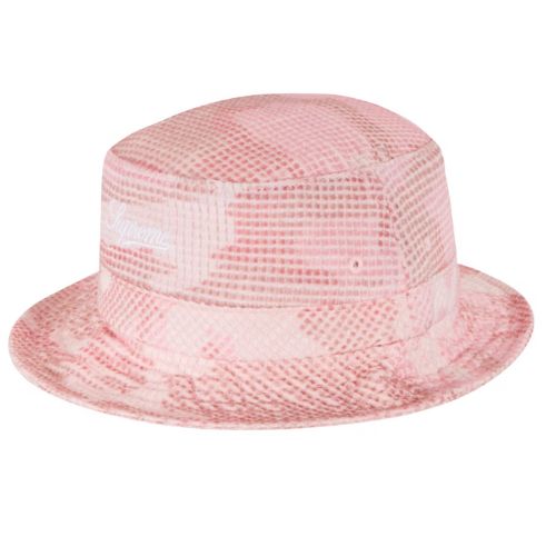 Supreme Camo Grid Velvet Crusher Pink Camo