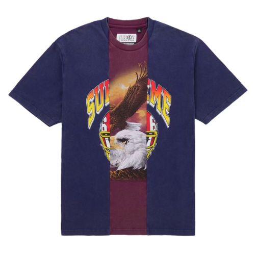 Supreme MM6 Maison Margiela Split S/S Top Navy