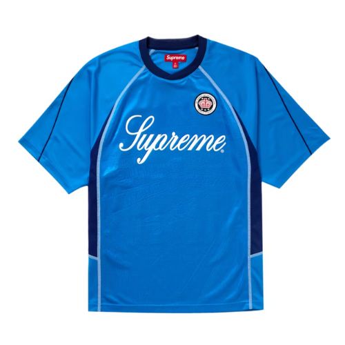 Supreme Jacquard Soccer Jersey Blue  