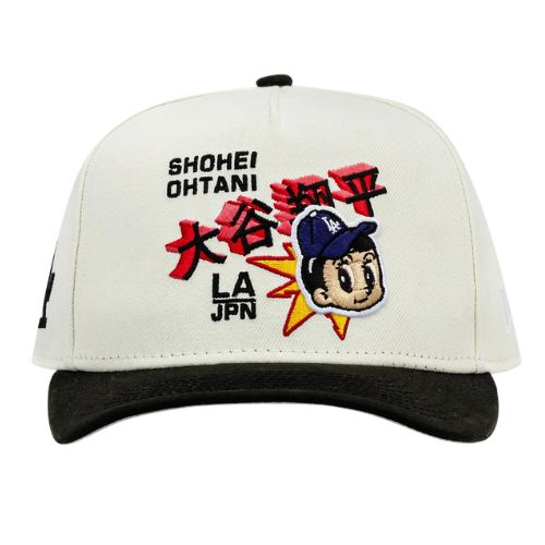 New Era LA Dodgers Shohei Ohtani Snapback Beige/Black