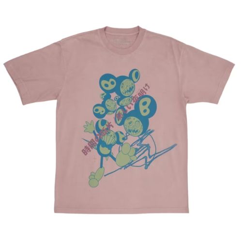 Travis Scott Cactus Jack x Takashi Murakami Melted Utopia Dream Tee