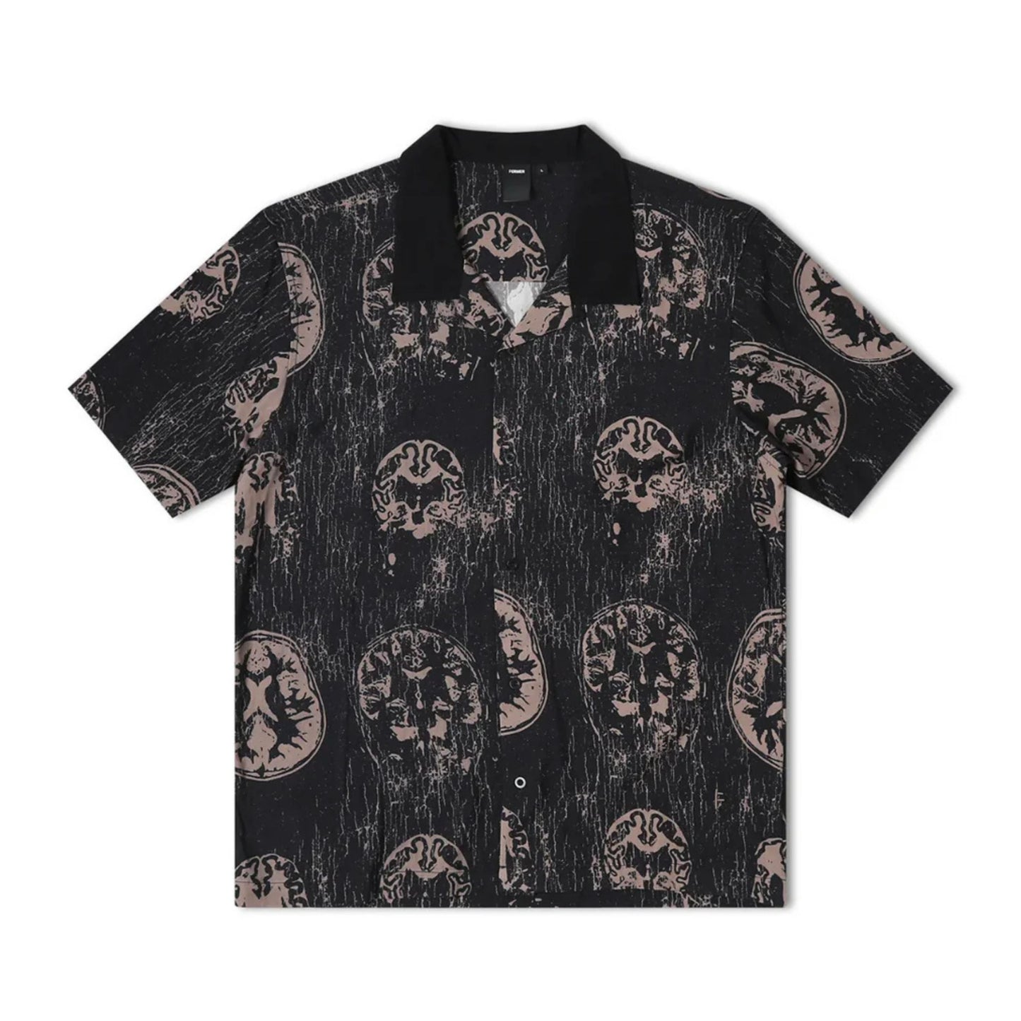 Former Marilyn Brains Scan SS Shirt Black Mushroom