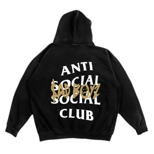 Anti Social Social Club x Junior H x Sad Boyz "Gold" Hoodie