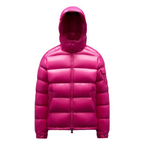 Moncler Maya Short Down Jacket Pink Mauve