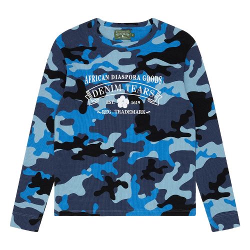 Denim Tears ADG Thermal Blue Camo