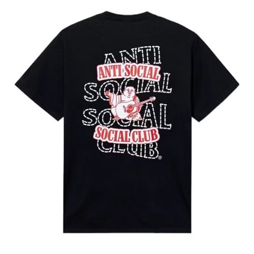 Anti Social Social Club x True Religion T-Shirt Black