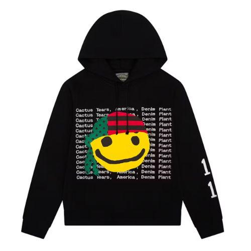 Denim Tears x CPFM Cactus Tears Hoodie Black M