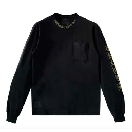 Chrome Hearts Gold Pocket Long Sleeve Tee