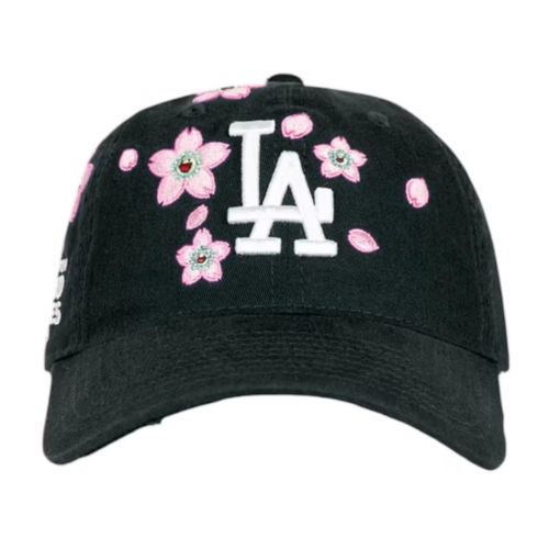 New Era x Takashi Murakami Dodgers Black Dad Hat