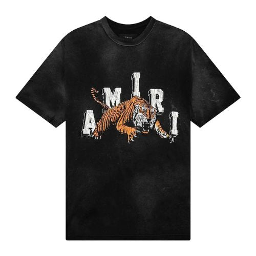Amiri Vintage Tiger Tee Black