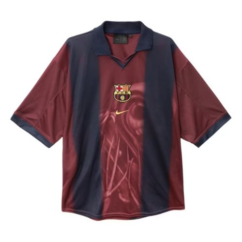 Travis Scott x Nike x FC Barcelona Retro 2000/01 Home Skeleton Jersey Multicolor