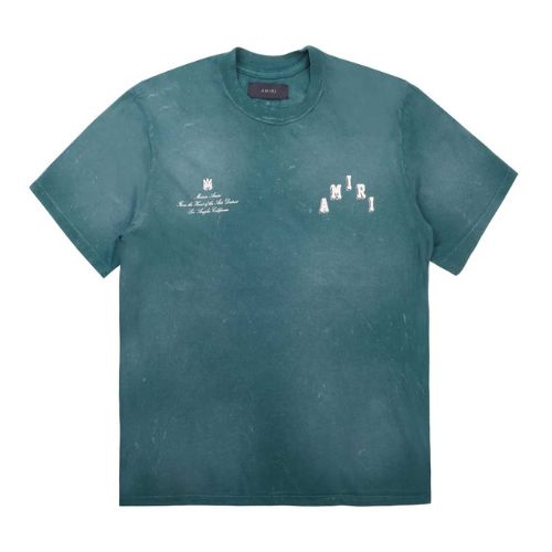 Amiri Collegiate Green Tee