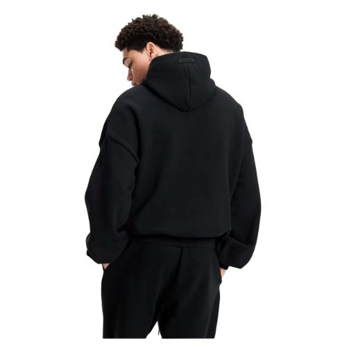 Fear of God Essentials Arch Logo Hoodie Jet Black