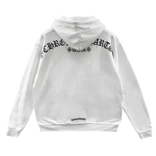 Chrome Hearts Dagger Zip Up White 