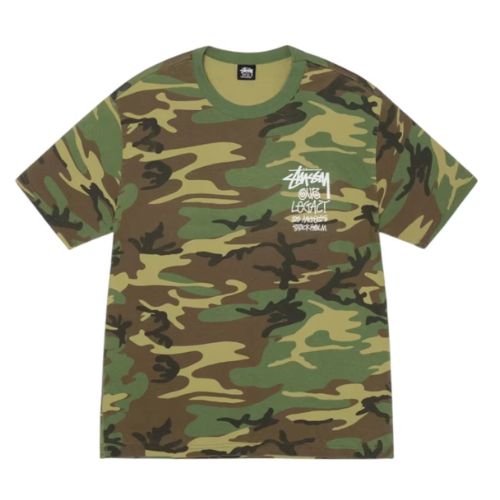 Stüssy x Our Legacy Work Shop Surfman Pigment Dyed Tee Camo