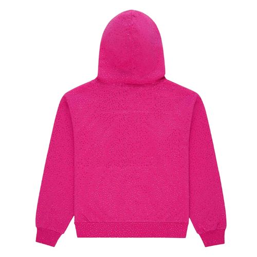 Sp5der Pink Webstone Rhinestone AOP