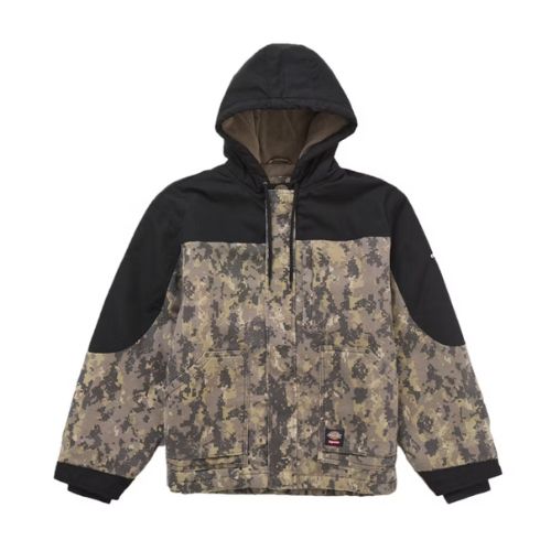 Supreme Dickies Cordura Hooded Work Jacket Digital Camo