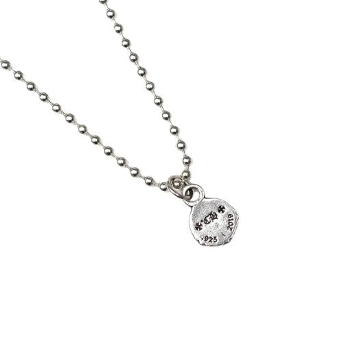 Chrome Hearts Peace Sign Pendant With Ball Chain