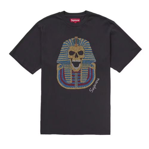 Supreme King Tut S/S Top Black
