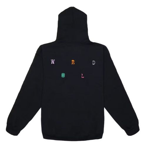 Travis Scott Astroworld Scattered Hoodie Black